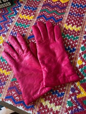 Vintage Leather Gloves